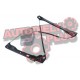 mechaniznus sťahovania okna  VW GOLF PLUS 04- ľavý predný 5M0837461 EPS-VW-058