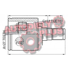 vnútorný homokinetický kĺb  LAND ROVER FREELANDER 06-14 ľavý  LR002621 NPW-LR-019F