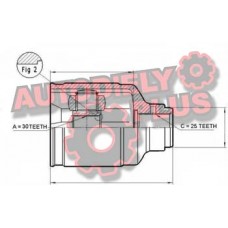 vnútorný homokinetický kĺb pravý SUBARU IMPREZA G11 00-07, 28093AC010 NPW-SB-008